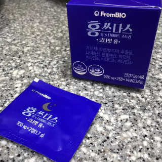 프롬바이오 홍쓰다스 아침,저녁 맞춤형 다이어트식품 14포+14포 — 4점을 준 리뷰어가 2020년 3월 올린 사용 사진