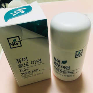 네츄럴굿띵스 퓨어 효모 아연 60일분 — 5점을 준 리뷰어가 2018년 2월 올린 사용 사진