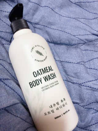 (주)에네스티 내추럴 촉촉  오트밀 바디워시 500ml — 4.5점을 준 리뷰어가 2020년 3월 올린 사용 사진