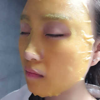 GoodDay Skincare GoodDay 강황 마스크 — 4.5점을 준 리뷰어가 2020년 2월 올린 사용 사진