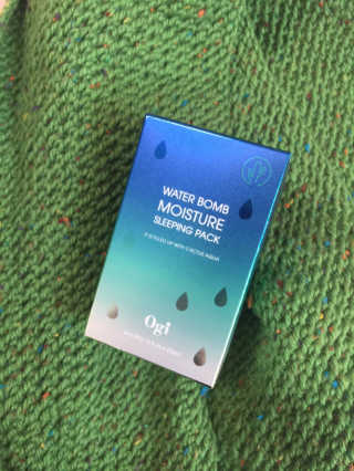 오지아이 워터 밤 모이스처 슬리핑 팩 4ml X 20pcs — 5점을 준 리뷰어가 2019년 12월 올린 사용 사진