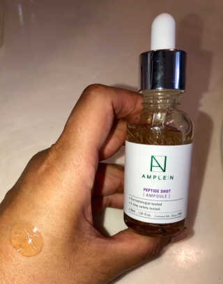 앰플엔 암 페트 펩티드 샷 AMPOULE — 5점을 준 리뷰어가 2019년 6월 올린 사용 사진
