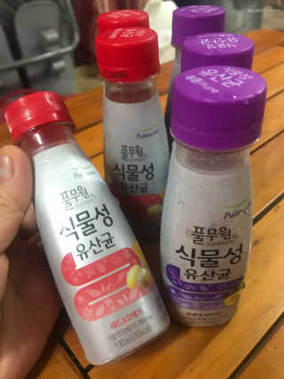 풀무원 식물성유산균 레드앤오메가 + 푸룬앤바이오 — 5점을 준 리뷰어가 2018년 11월 올린 사용 사진