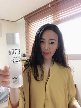 비알티씨 더 퍼스트 앰플 에센스 — 4.5점을 준 리뷰어가 2019년 4월 올린 사용 사진