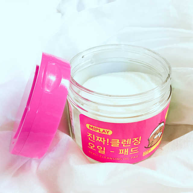 미플레이 진짜 클렌징 오일 패드 리뷰 사진