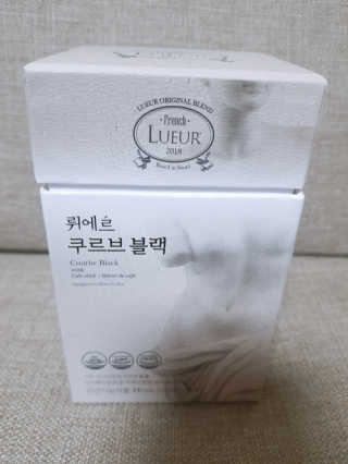 [하우투잇] 뤼에르 쿠르브 블랙 10ml x 30포 총 300ml — 5점을 준 리뷰어가 2020년 3월 올린 사용 사진