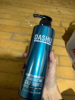 다슈코리아 다슈 데일리 패스트 한방 두피 샴푸 500ml — 2점을 준 리뷰어가 2020년 2월 올린 사용 사진