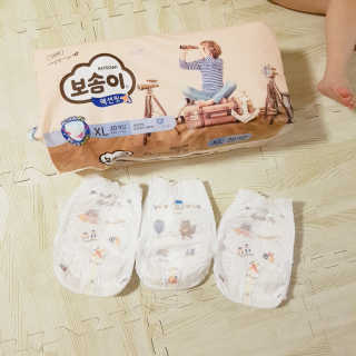보솜이 액션핏 팬티형 — 5점을 준 리뷰어가 2019년 4월 올린 사용 사진