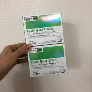 스키니랩 애플페논 풋사과 다이어트 — 4.5점을 준 리뷰어가 2019년 5월 올린 사용 사진