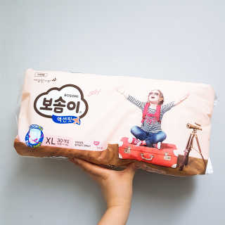 보솜이 액션핏 팬티형 — 5점을 준 리뷰어가 2019년 4월 올린 사용 사진