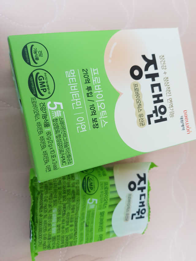 대원제약 프로바이오틱스 유산균 장대원 패밀리 리뷰 사진