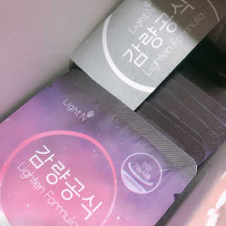 [감량공식] 다이어트 건강기능식품 — 2.5점을 준 리뷰어가 2019년 12월 올린 사용 사진