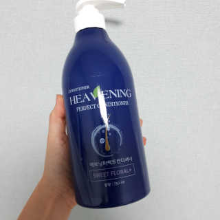 헤브닝 퍼펙트 컨디셔너 750ml — 4.5점을 준 리뷰어가 2019년 8월 올린 사용 사진