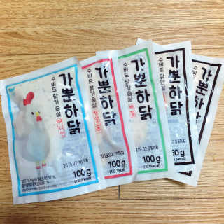 농업회사법인미래원 가뿐하닭 수비드 5종 SET — 5점을 준 리뷰어가 2018년 6월 올린 사용 사진