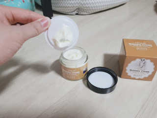 지고트 마유 모이스처 크림 70ml — 4점을 준 리뷰어가 2019년 3월 올린 사용 사진