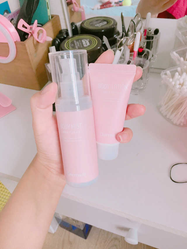 더마비 바디 미스트 #핑크 판타지 리뷰 사진