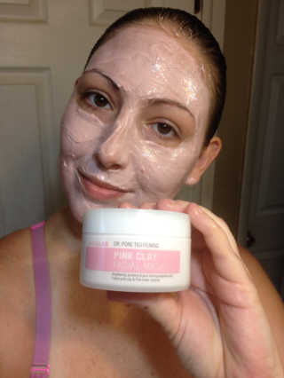 Dr.pore tightening pink clay facial mask — 5점을 준 리뷰어가 2018년 9월 올린 사용 사진