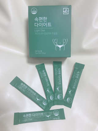 네츄럴굿띵스 속편한 다이어트 30포 — 4.5점을 준 리뷰어가 2019년 11월 올린 사용 사진