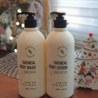 (주)에네스티 내추럴 촉촉  오트밀 바디로션 500ml — 5점을 준 리뷰어가 2020년 1월 올린 사용 사진