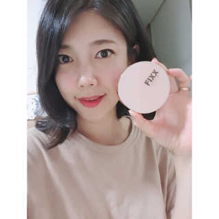 쏘내추럴 밀착 착붙 픽스쿠션 — 5점을 준 리뷰어가 2019년 8월 올린 사용 사진
