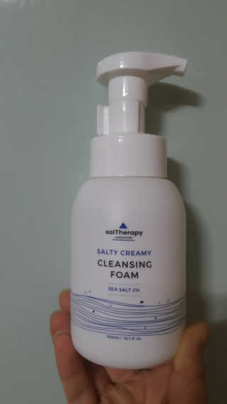 솔테라피 솔티 크리미 클렌징폼 300ml — 5점을 준 리뷰어가 2019년 4월 올린 사용 사진