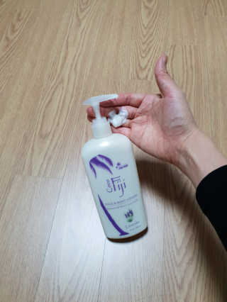 오가닉피지 코코넛 영양로션 라벤더향 — 5점을 준 리뷰어가 2018년 12월 올린 사용 사진
