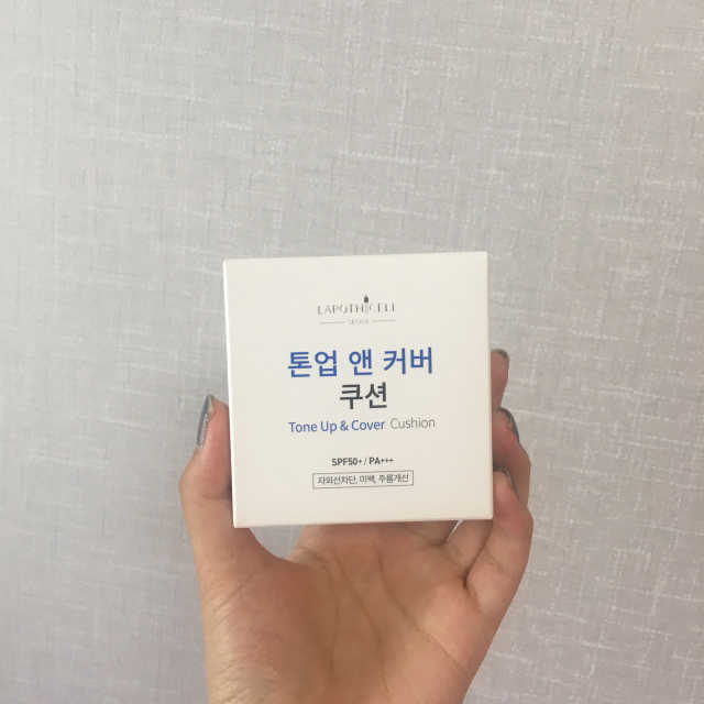 톤업 앤 커버쿠션 리뷰 사진