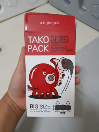 나이팅게일 TAKO PACK NOSE [문어코팩] — 5점을 준 리뷰어가 2017년 9월 올린 사용 사진