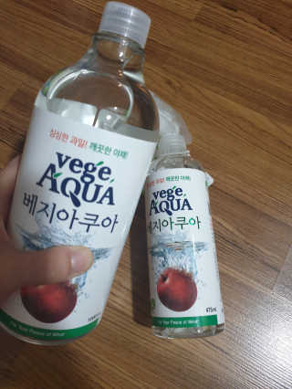 베지아쿠아 475ml + 리필 1000ml 1Set — 5점을 준 리뷰어가 2019년 10월 올린 사용 사진