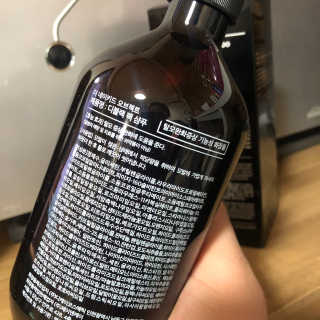 the naked object [탈모볼륨샴푸] 디블랙 팩 샴푸 — 5점을 준 리뷰어가 2019년 12월 올린 사용 사진