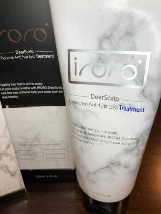 아이로로 디어 스칼프 인핸 시브 안티 헤어 로스 트리트먼트 — 4점을 준 리뷰어가 2019년 11월 올린 사용 사진