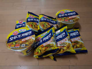 오뚜기카레면 2차 모집 — 4점을 준 리뷰어가 2019년 2월 올린 사용 사진