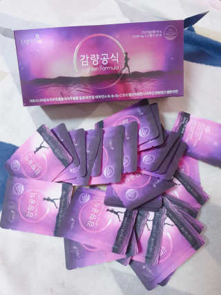 [감량공식] 다이어트 건강기능식품 — 4점을 준 리뷰어가 2019년 12월 올린 사용 사진