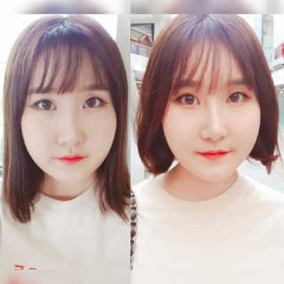 id HAIR 원마운트점 [아이디헤어원마운트점]-펌앤컷 — 4.67점을 준 리뷰어가 2018년 9월 올린 사용 사진