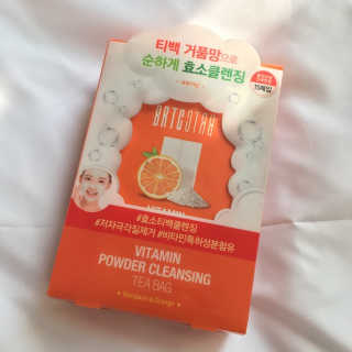비알티씨 V10 파우더 클렌징 티백 2종 — 4점을 준 리뷰어가 2019년 2월 올린 사용 사진
