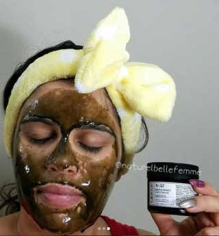Nọ57 HONEY KELP FACE MASK | 잔잔한 — 3.5점을 준 리뷰어가 2018년 1월 올린 사용 사진