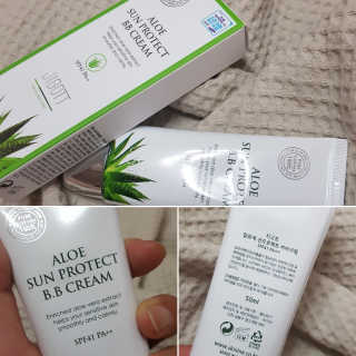 지고트 알로에 선프로텍트 비비크림 50ml — 5점을 준 리뷰어가 2019년 7월 올린 사용 사진