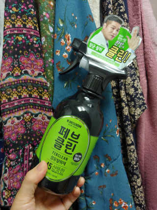 더블유드레스룸 페브클린 500ml — 5점을 준 리뷰어가 2018년 11월 올린 사용 사진