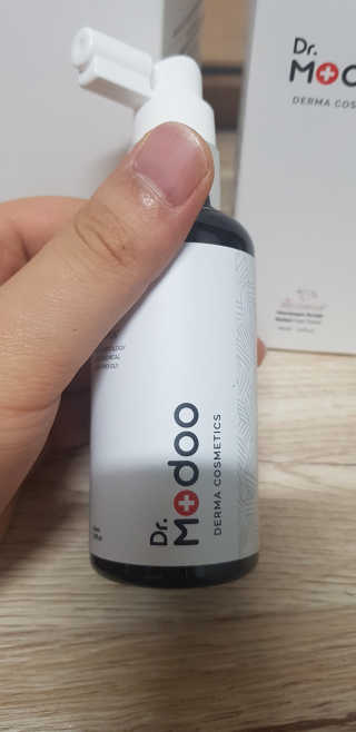 닥터모두 홈스파 스칼프 샴푸 300ml + 헤어토닉 — 5점을 준 리뷰어가 2019년 2월 올린 사용 사진