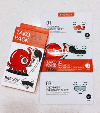 나이팅게일 TAKO PACK NOSE [문어코팩] — 5점을 준 리뷰어가 2017년 4월 올린 사용 사진