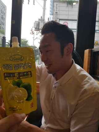 장수농가 리얼깔라만시 — 5점을 준 리뷰어가 2018년 6월 올린 사용 사진