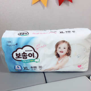 보솜이 리얼코튼 팬티형 — 5점을 준 리뷰어가 2019년 3월 올린 사용 사진