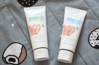 (주)에네스티 에네스티 수안수 실크스킨 풋크림 1+1 — 4점을 준 리뷰어가 2019년 12월 올린 사용 사진