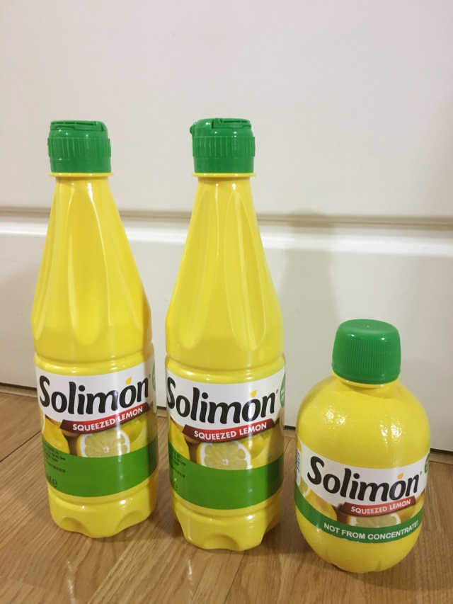 솔리몬 스퀴즈드 레몬즙 500ml X 2 + 280ml X 1 리뷰 사진