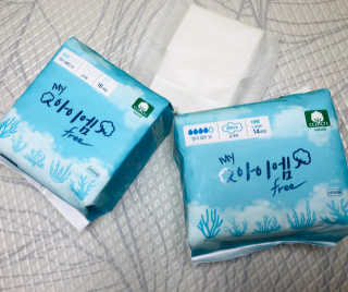 보타메디 마이아이엠 생리대 — 5점을 준 리뷰어가 2019년 1월 올린 사용 사진
