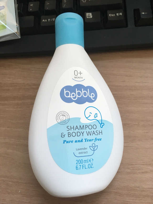 베블 베이비 샴푸앤바디워시 200ml 리뷰 사진