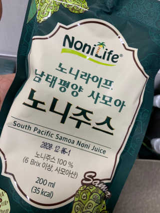 장수농가 남태평양 사모아 노니 원액 1L or 200mlx10팩 중 택 1 — 5점을 준 리뷰어가 2019년 1월 올린 사용 사진
