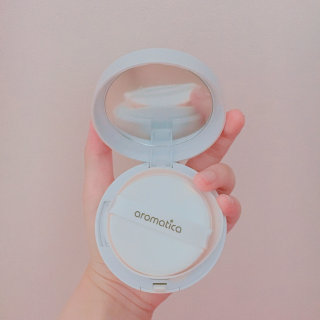 아로마티카 내추럴 틴티드 썬 커버 쿠션 SPF 30/PA++ — 4.5점을 준 리뷰어가 2016년 7월 올린 사용 사진