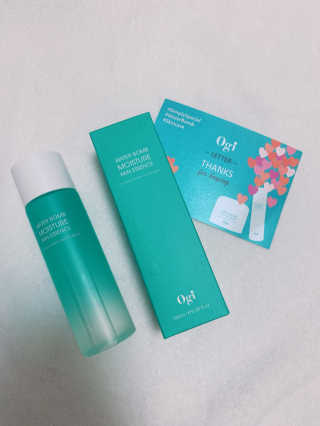 오지아이 워터 밤 모이스처 스킨 에센스 180ml — 4점을 준 리뷰어가 2020년 1월 올린 사용 사진