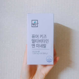 네츄럴굿띵스 퓨어 키즈 멀티비타민 앤 미네랄 30일분 — 5점을 준 리뷰어가 2017년 10월 올린 사용 사진